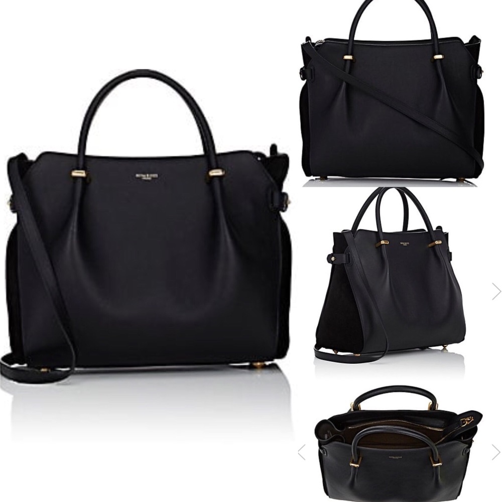 Nina Ricci's Black Marché Medium Satchel - Picture 4 of 4